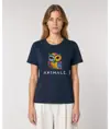 T-shirt unisex AN1MALE Koru 001 • Gufo
