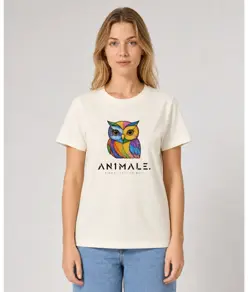 T-shirt unisex AN1MALE Koru 001 • Gufo