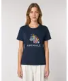 T-shirt unisex AN1MALE Koru 001 • Zebra