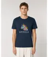 T-shirt unisex AN1MALE Koru 001 • Zebra