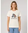 T-shirt unisex AN1MALE Koru 001 • Zebra