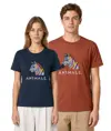 T-shirt unisex AN1MALE Koru 001 • Zebra