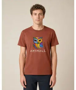 T-shirt unisex AN1MALE Varen 001 • Gufo