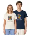 T-shirt unisex AN1MALE Varen 001 • Gufo