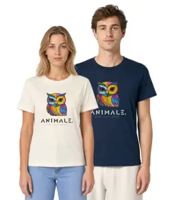 T-shirt unisex AN1MALE Varen 001 • Gufo