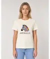 T-shirt unisex AN1MALE Varen 001 • Zebra