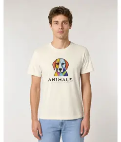 T-shirt unisex AN1MALE Varen 001 • Cane