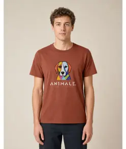 T-shirt unisex AN1MALE Varen 001 • Cane