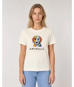 T-shirt unisex AN1MALE Varen 001 • Cane