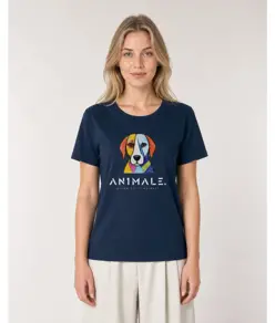 T-shirt unisex AN1MALE Varen 001 • Cane