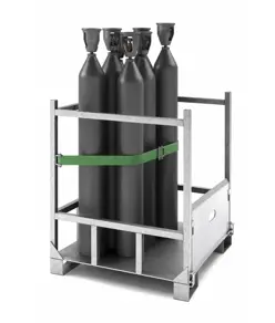 Contenitore porta bombole