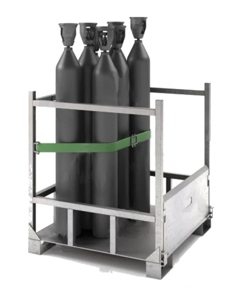 Contenitore porta bombole, portata: 1200 kg