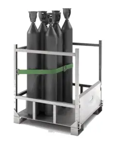 Contenitore porta bombole