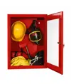 Armadio a muro per attrezzi antincendio