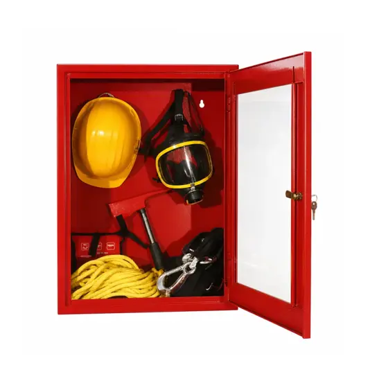 Armadio a muro per attrezzi antincendio