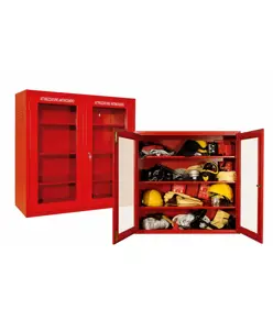 Armadio a muro per attrezzi antincendio