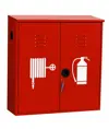 Cassetta porta estintore con manichetta in acciaio  Texas