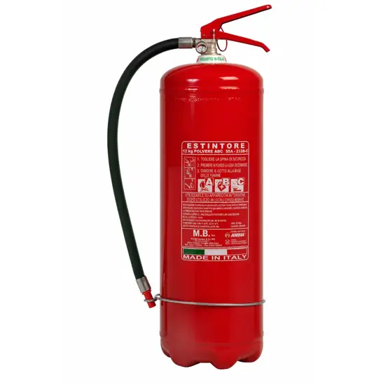 Estintore a polvere 12kg