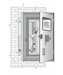 Portello di rivestimento per cassette incassate a muro
