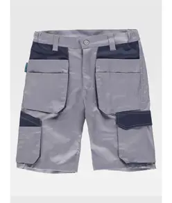 Bermuda multitasche tessuto elasticizzato Workteam