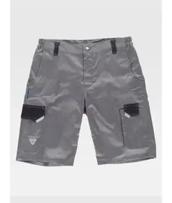 Bermuda tessuto elasticizzato rinforzi nei glutei Workteam