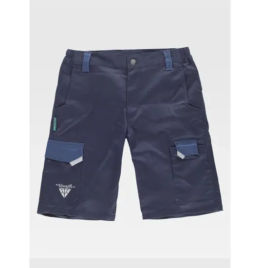 Bermuda tessuto elasticizzato rinforzi nei glutei Workteam