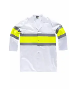 Camice unisex alta visibilita classe 1 Workteam