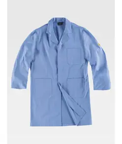 Camice unisex tessuto antistatico Workteam