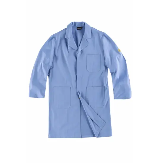 Camice unisex tessuto antistatico Workteam