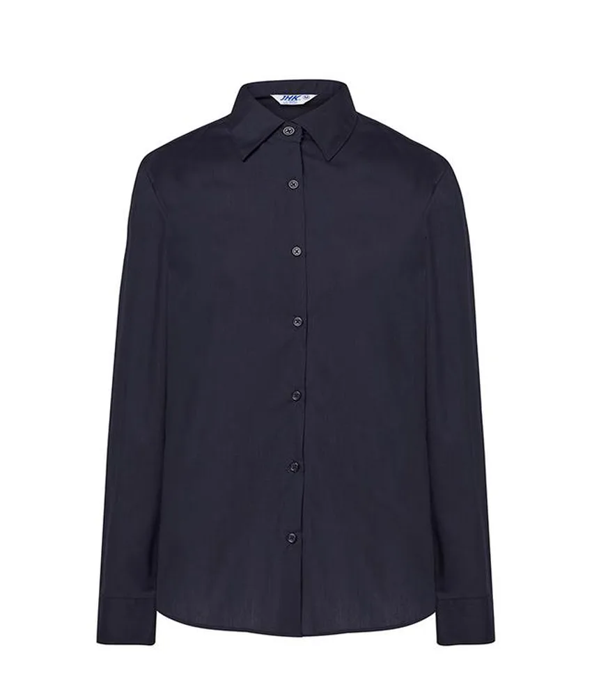 Camicia da donna maniche lunghe JHK, vestibilità leggermente attillata