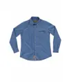 Camicia donna manica lunga cotone denim Workteam