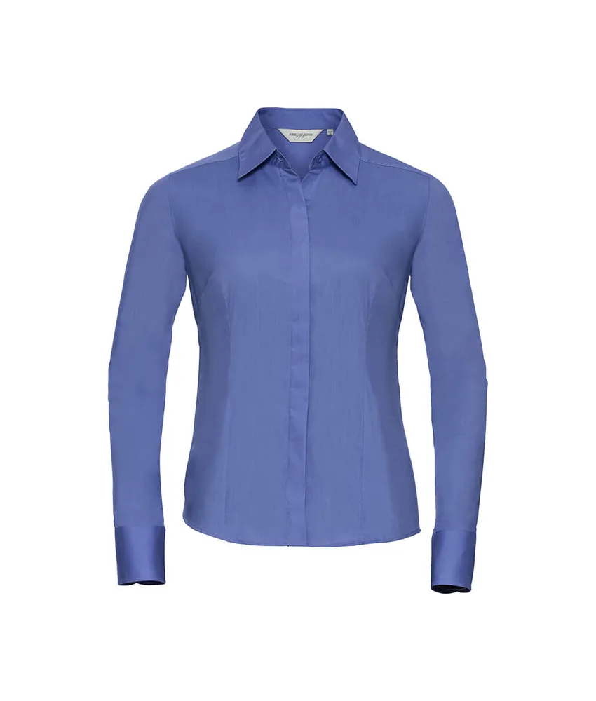 CAMICIA DONNA MANICA LUNGA POPELINE Russell