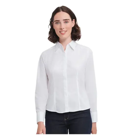 CAMICIA DONNA MANICA LUNGA POPELINE Russell