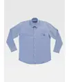 Camicia manica lunga a quadretti Workteam