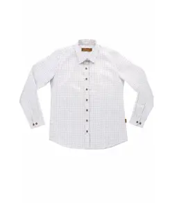 Camicia manica lunga a quadretti donna Workteam