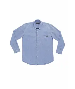 Camicia manica lunga a quadretti Workteam