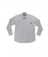 Camicia manica lunga a quadretti Workteam