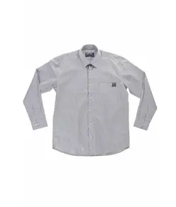Camicia manica lunga a quadretti Workteam