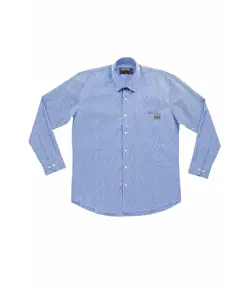 Camicia manica lunga a quadretti Workteam