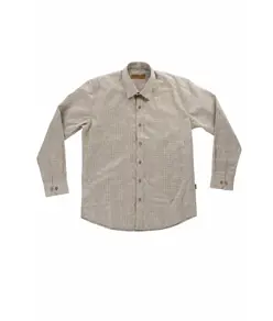 Camicia manica lunga a quadretti Workteam