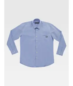 Camicia manica lunga a quadretti Workteam