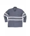 Camicia manica lunga bande rifrangenti Workteam