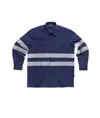 Camicia manica lunga bande rifrangenti Workteam