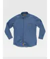 Camicia uomo manica lunga cotone denim Workteam