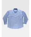 Camicia uomo manica lunga due tasche sul petto Workteam