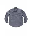 Camicia uomo manica lunga due tasche sul petto cotone Workteam