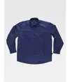 Camicia uomo manica lunga due tasche sul petto Workteam