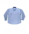 Camicia uomo manica lunga due tasche sul petto Workteam
