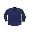 Camicia uomo manica lunga due tasche sul petto Workteam
