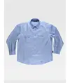 Camicia uomo manica lunga due tasche sul petto Workteam